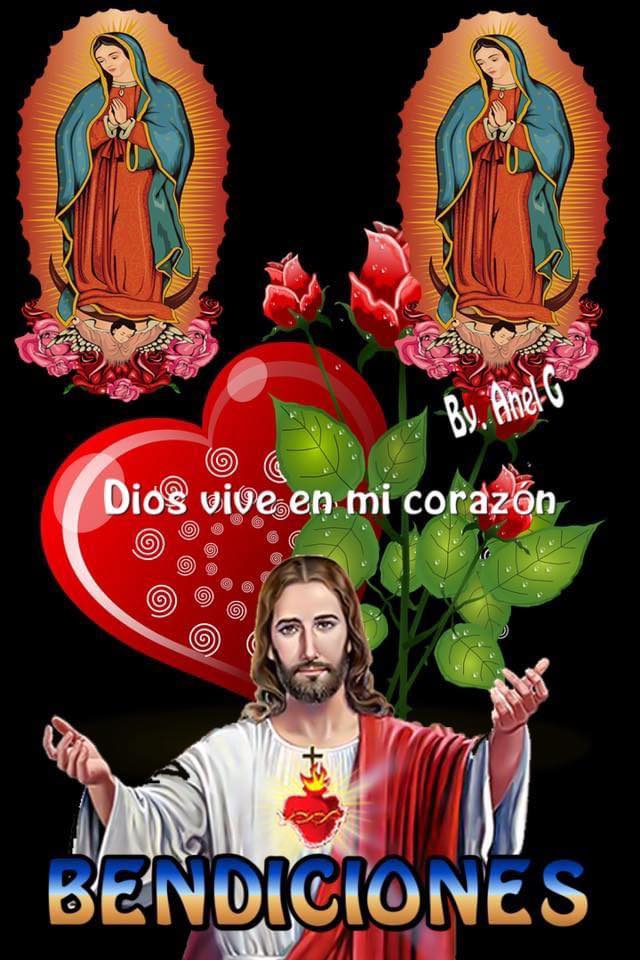 Dios vive en mi corazón. BENDICIONES