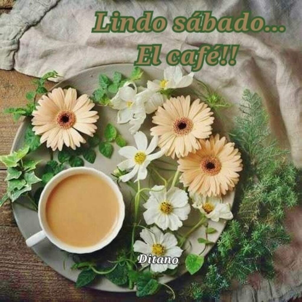 Lindo Sábado... El café!!