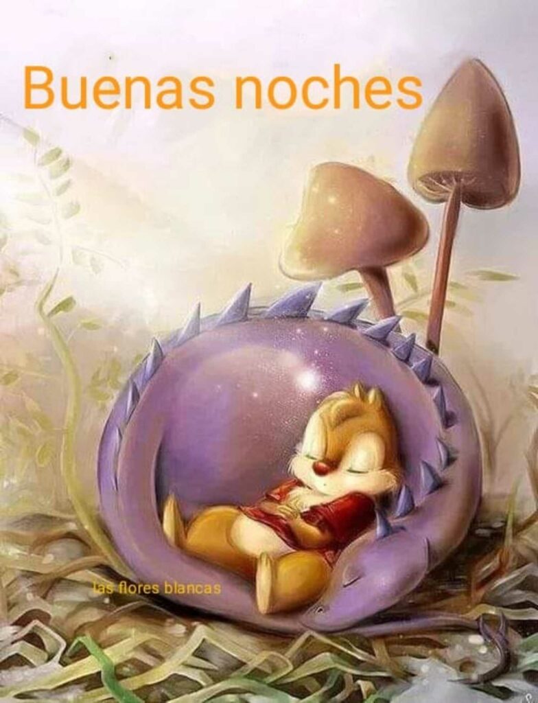 Buenas noches (las flores blancas)