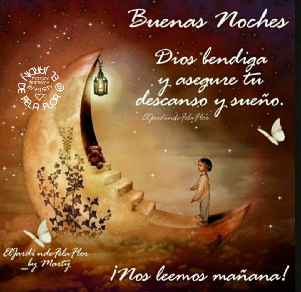 Buenas Noches, Dios bendiga y asegure ty descanso y sueño. ¡Nos leemos mañana!