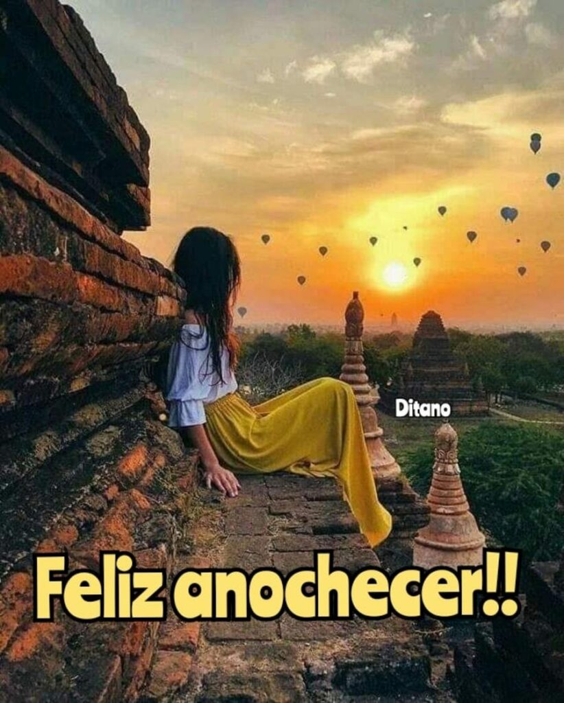 Feliz anochecer!!