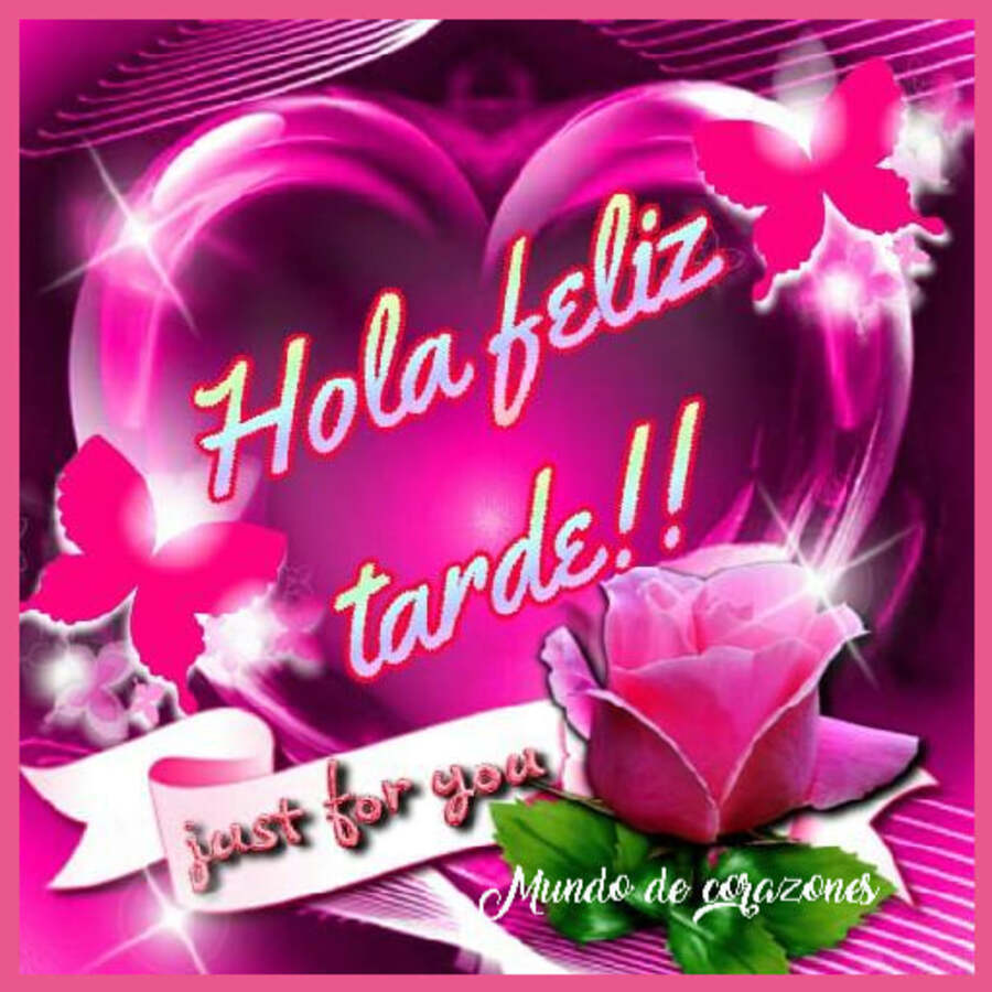 Hola feliz tarde!!