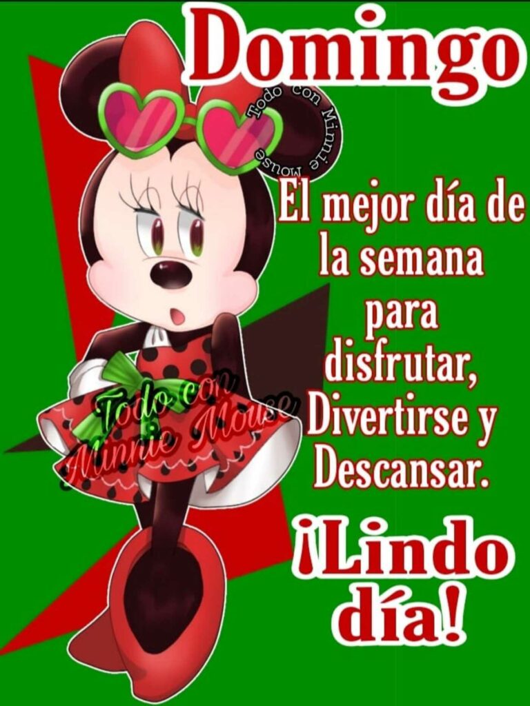Feliz Domingo con Minnie Mouse