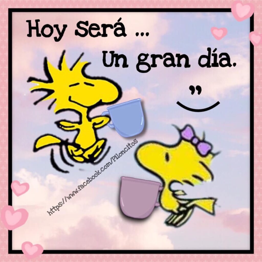 Hoy será ... Un gran día :)