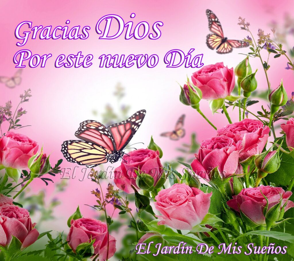 Gracias Dios por este nuevo Día (el jardin de mis sueños)