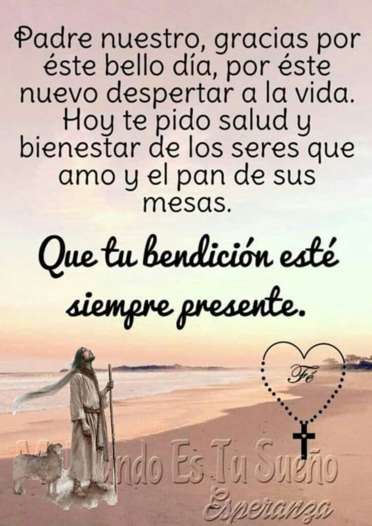 Frases cristianas de buenos días