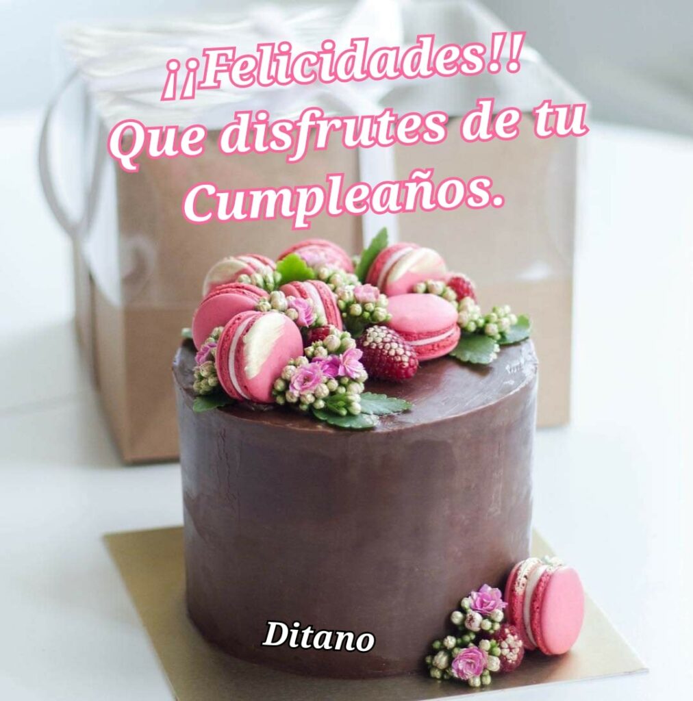 ¡¡Felicidades!! Que disfrutes de tu cumpleaños.