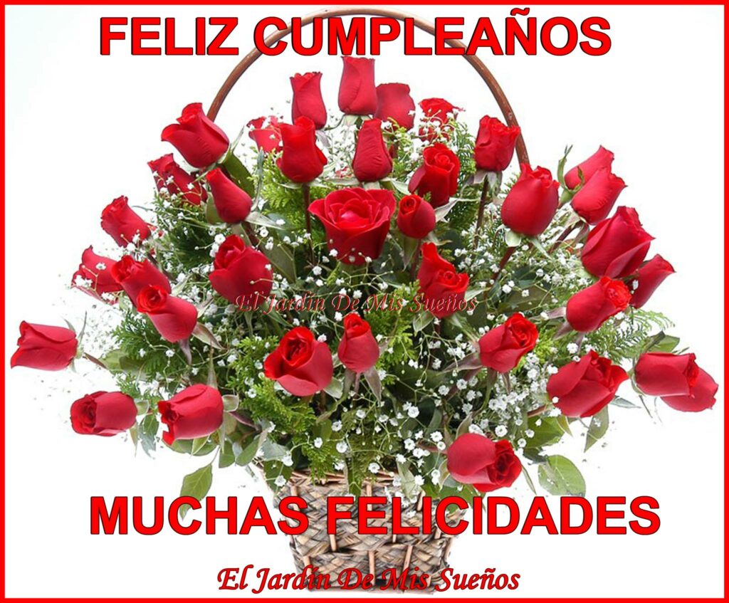 FELIZ CUMPLEAÑOS MUCHAS FELICIDADES