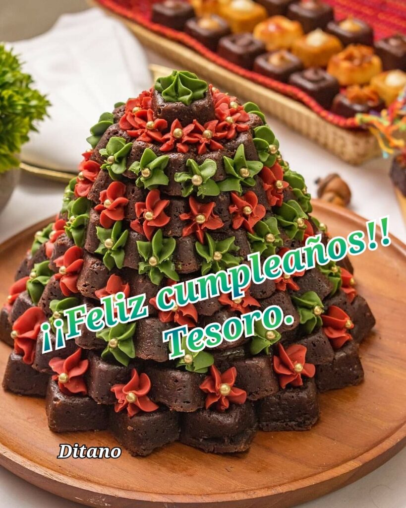 Feliz cumple Tesoro