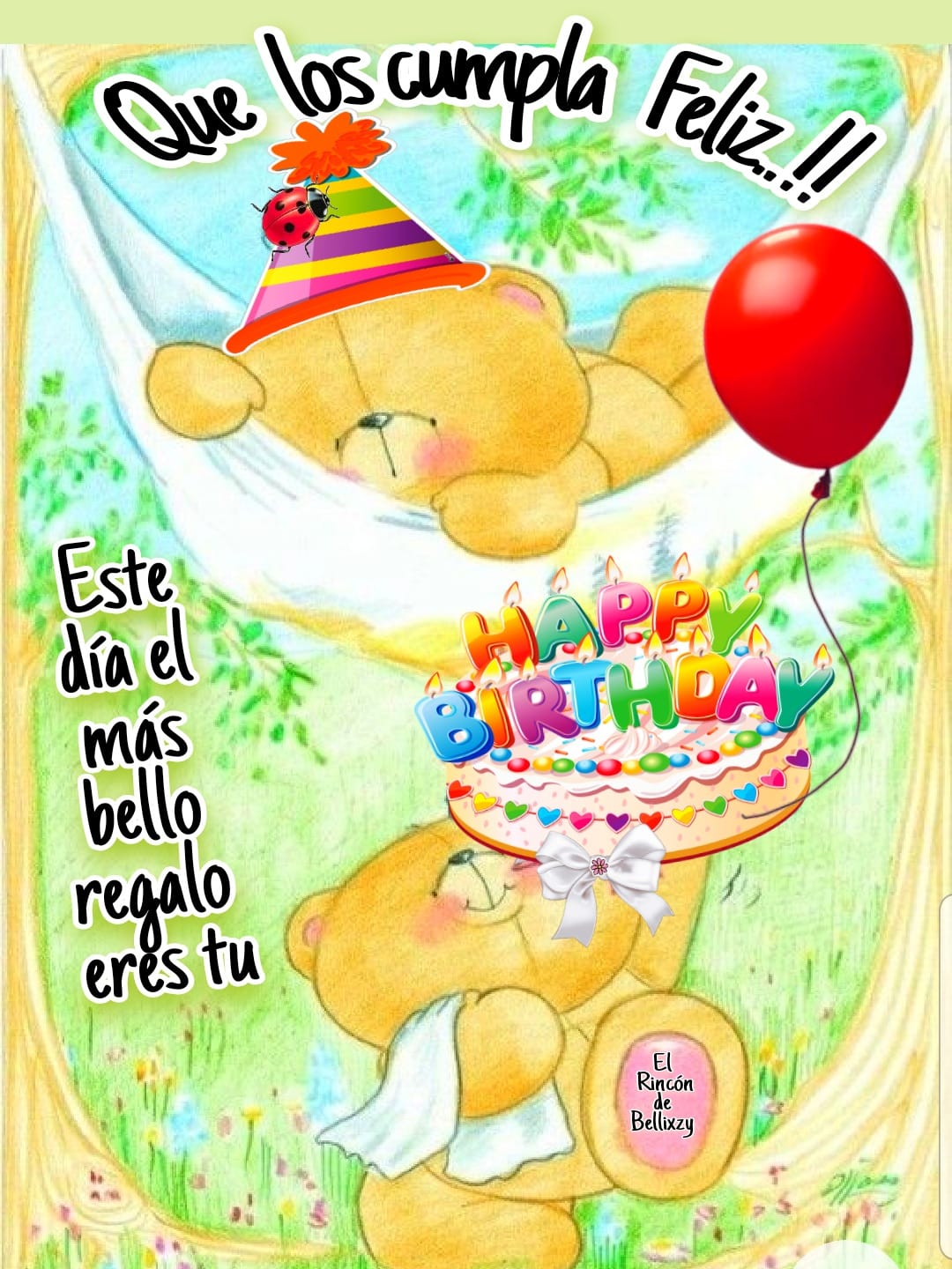 Imágenes lindas de Feliz Cumpleaños - ImagenesMuyBonitas.net