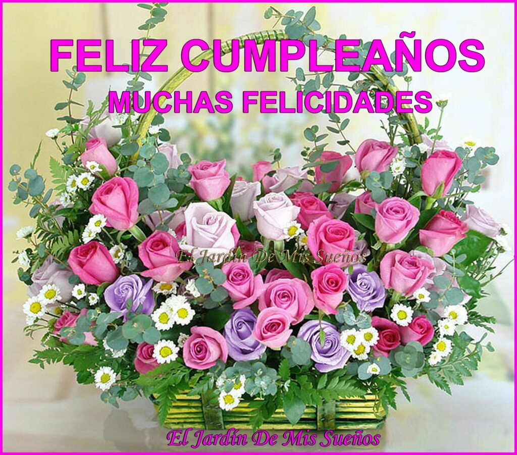 Feliz Cumpleaños muchas felicidades