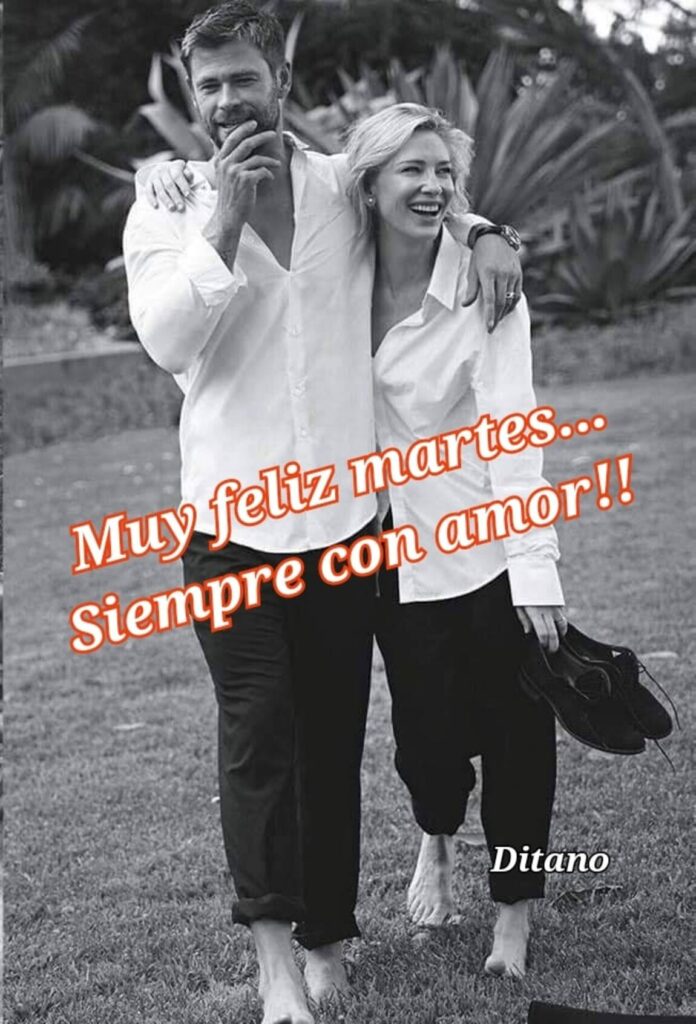 Muy feliz martes... Siempre con amor!!