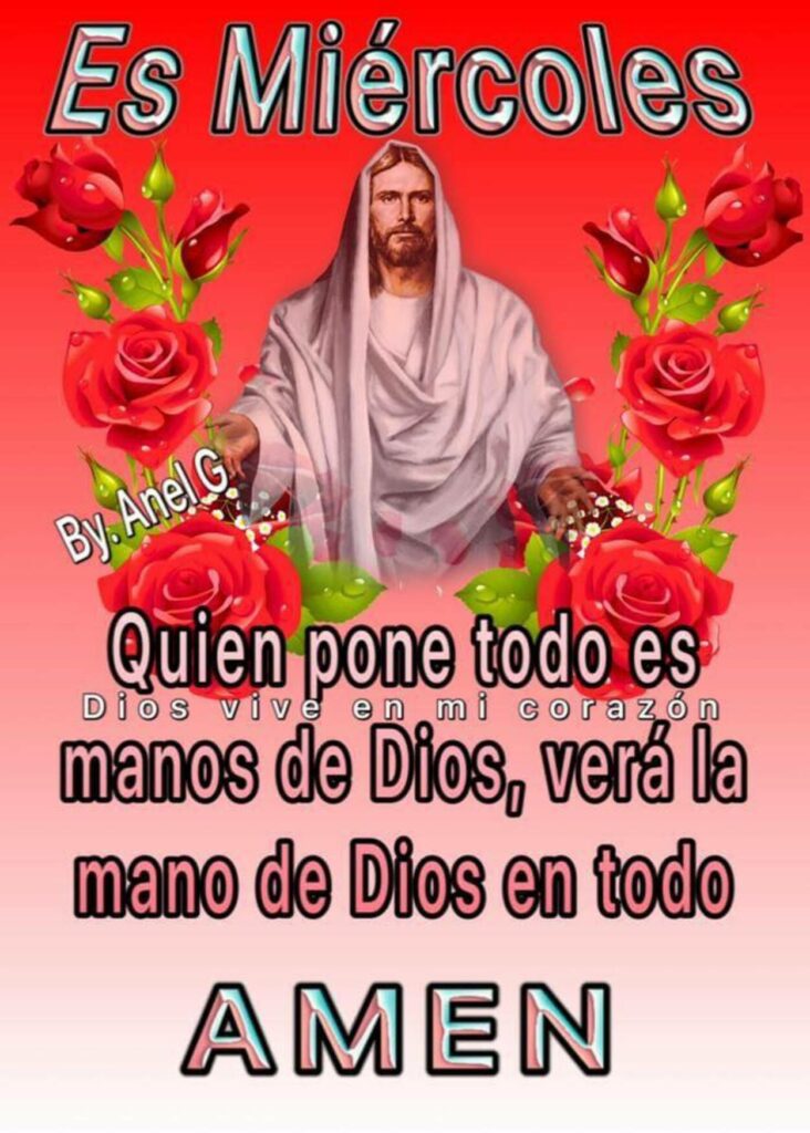 Imágenes de Feliz Miércoles con Jesús