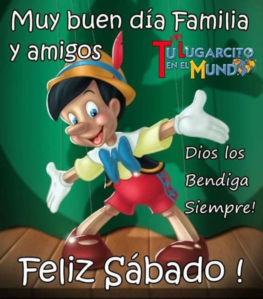 Muy buen día familia y amigos, Dios los bendiga siempre! Feliz Sábado ! (Tu lugarcito en el mundo)