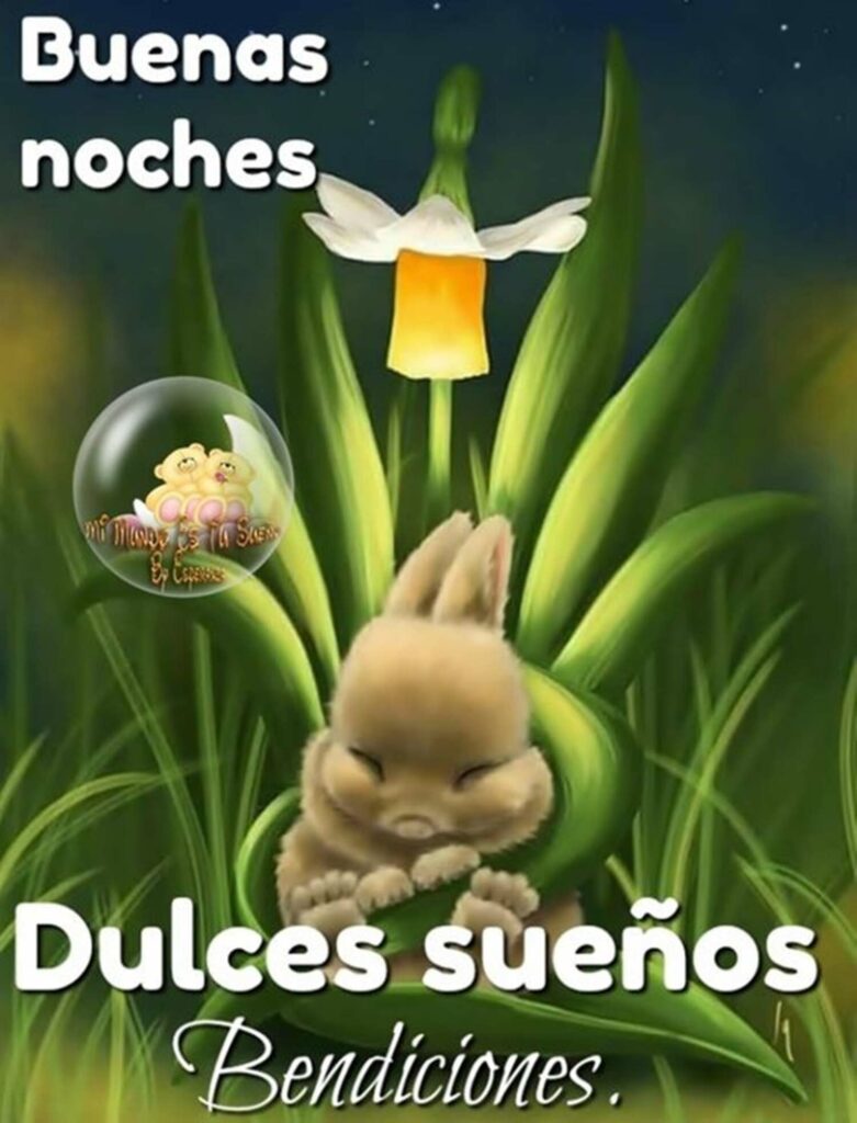 Buenas Noches, Dulces Sueños, Bendiciones