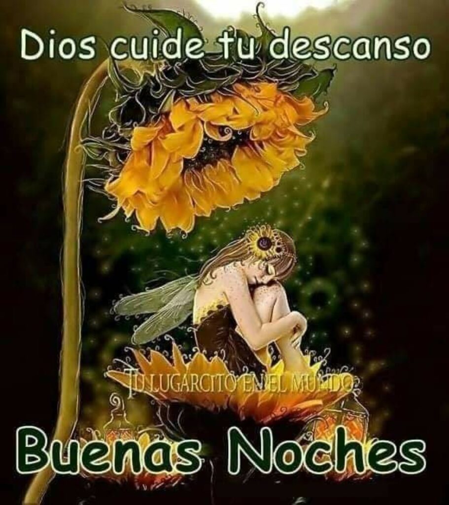 Dios cuide tu descanso, Buenas Noches