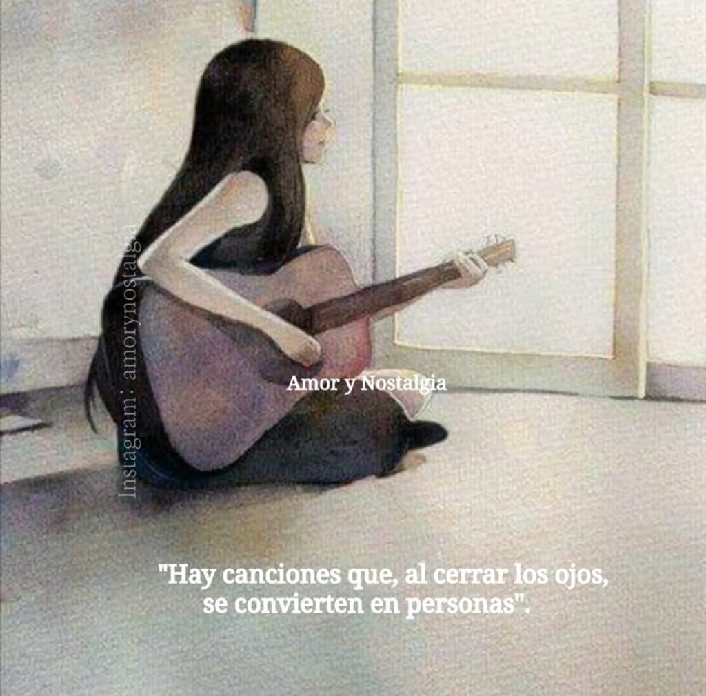 Hay canciones que, al cerrar los ojos, se convierten en personas.