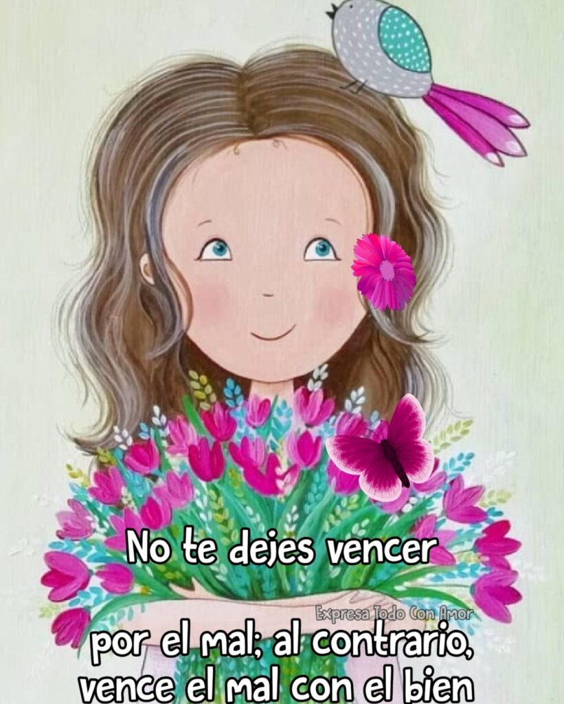 No te dejes vencer por el mal; al contrario, vence el mal con el bien.