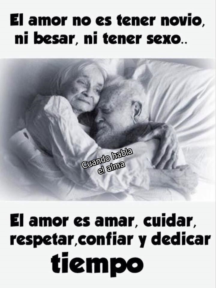 El amor no es tener novio, ni besar... El amor es amar, cuidar, respetar, confiar y dedicar tiempo