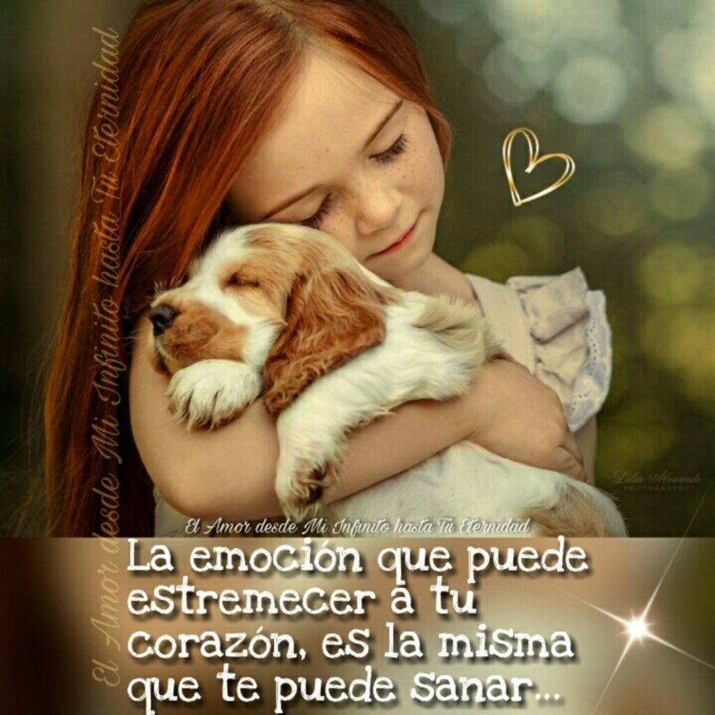 La emoción que puede estremecer a tu corazón, es la midma que te puede sanar...