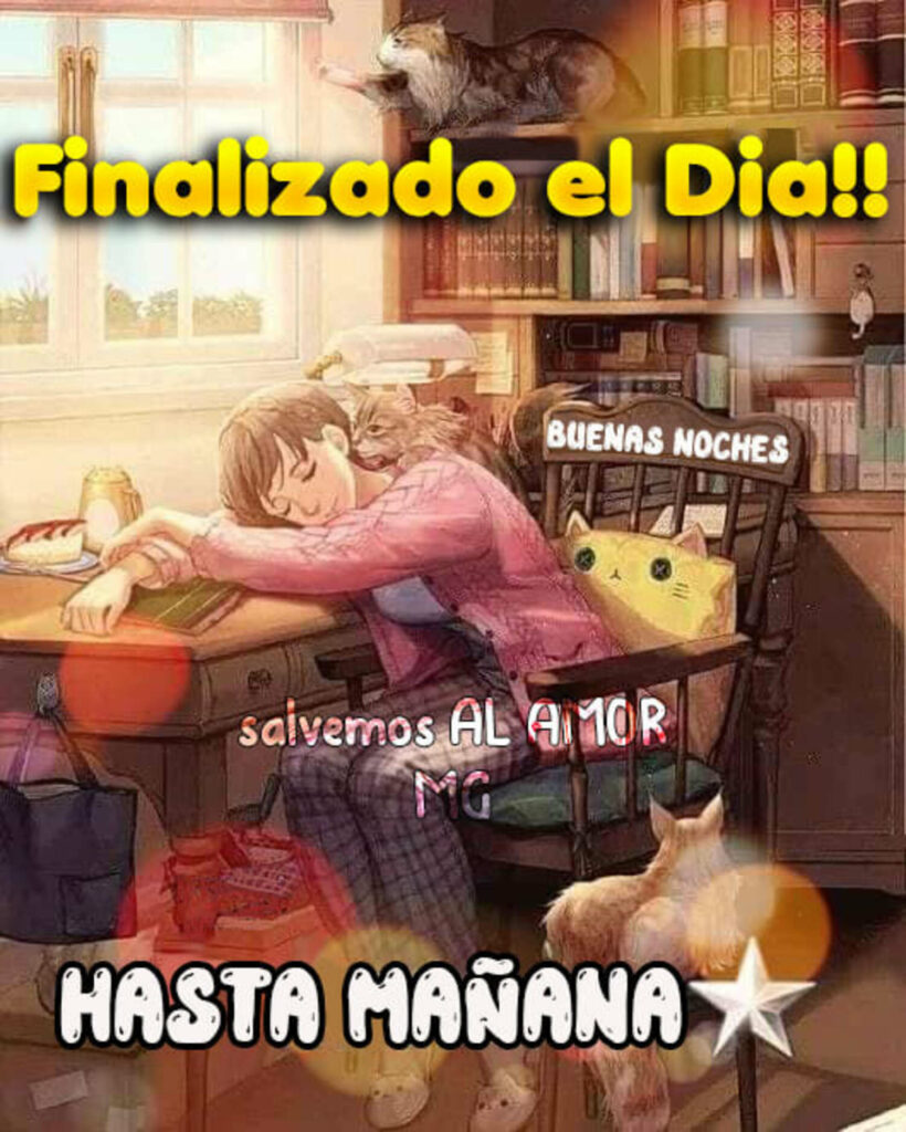 Finalizado es Día!!! HASTA MAÑANA