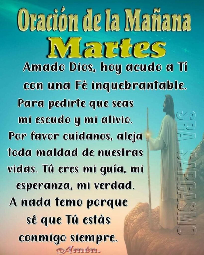 Oración de la Mañana: Martes