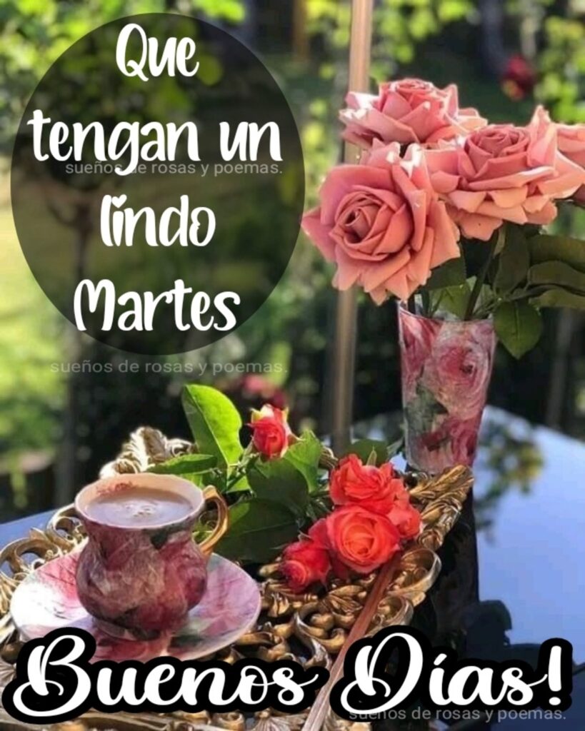 Que tengan un lindo martes. Buenos Días!