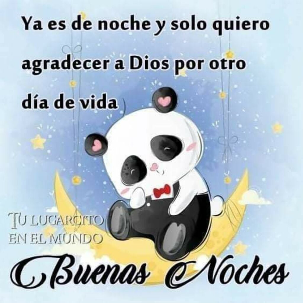 Ya es de noche y solo quiero agradecer a Dios por otro día de vida. Buenas Noches