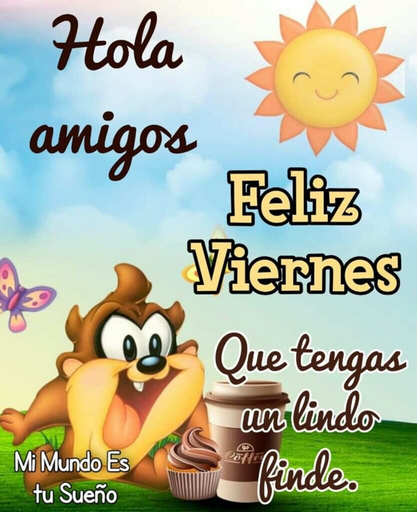 Hola amigos, feliz viernes, que tengas un lindo finde...