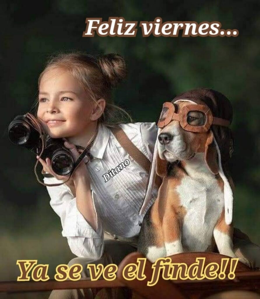 Feliz Viernes... Ya se ve el finde!!